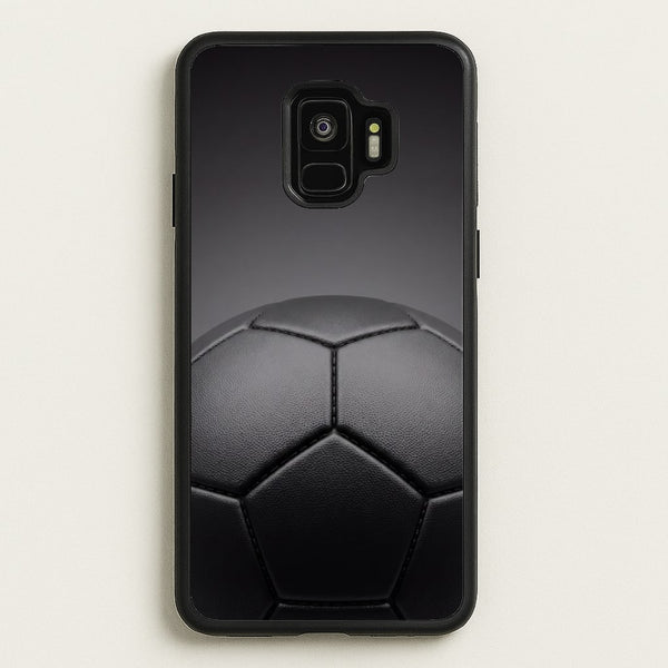 Black Football Phone Case - Galaxy S9 / Standard