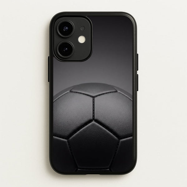 Black Football Phone Case - iPhone 12 / 12 Pro / Standard