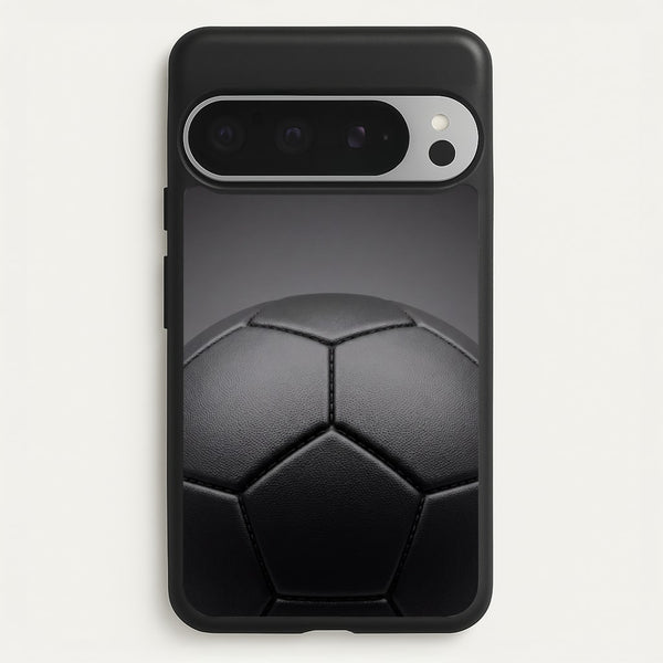 Black Football Phone Case - Google Pixel 9 Pro XL / Standard