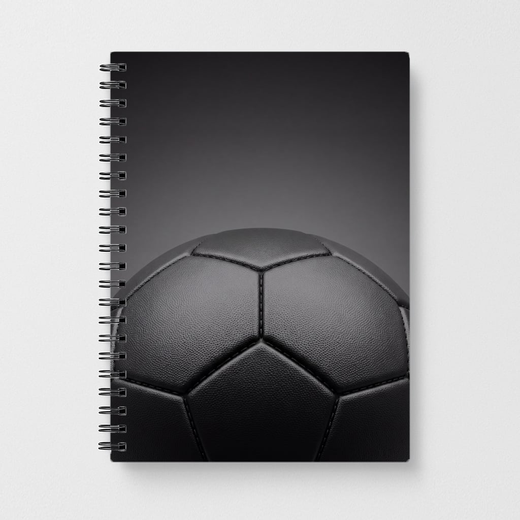 Black Football Notebook