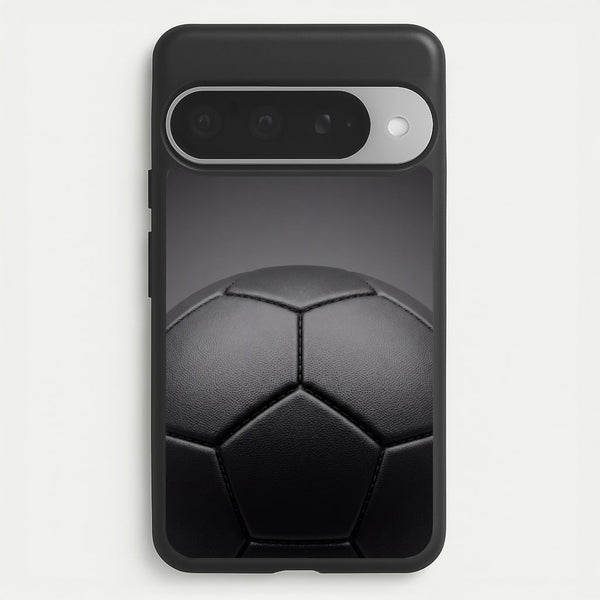Black Football Phone Case - Google Pixel 10 Pro XL / Standard