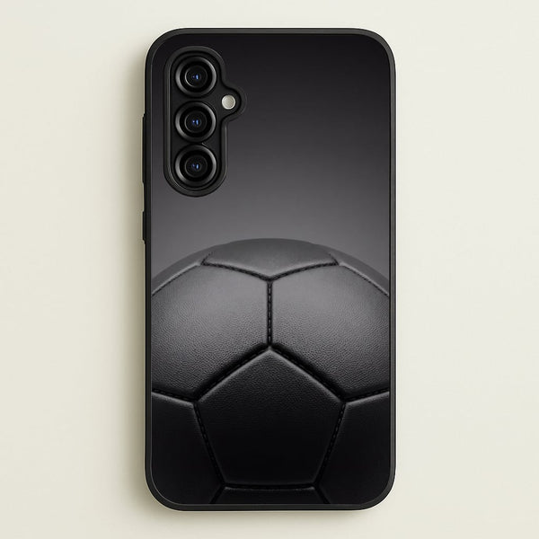 Black Football Phone Case - Galaxy A54 / Standard