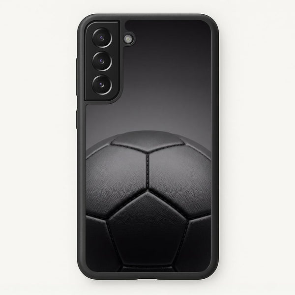 Black Football Phone Case - Galaxy S21FE / Standard