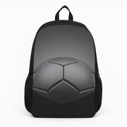 Black Football Backpack 1
