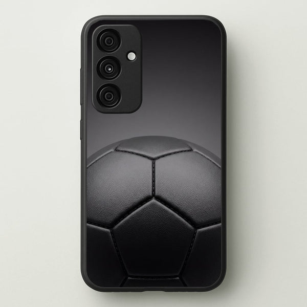 Black Football Phone Case - Galaxy A55 / Standard