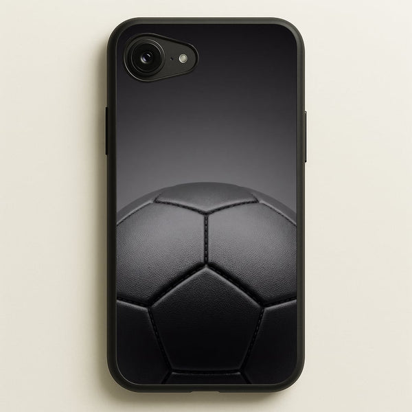 Black Football Phone Case - iPhone 16e / Standard
