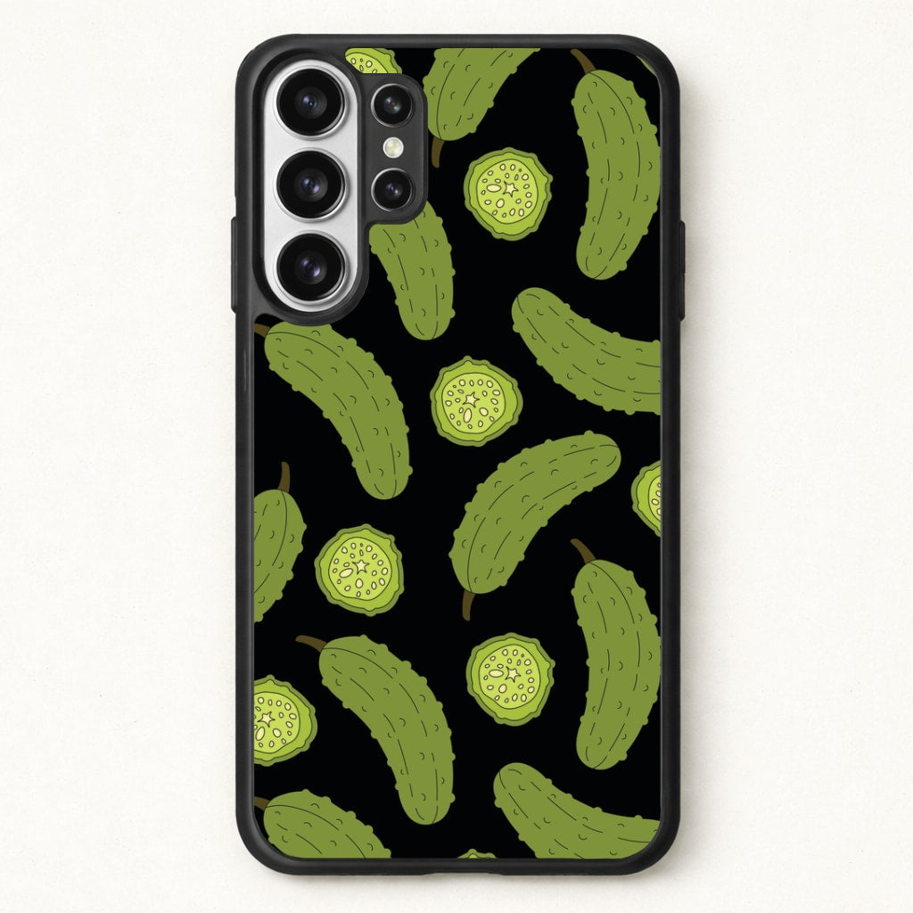 Pickle Assortment Pattern Phone Case for Galaxy S26 Ultra