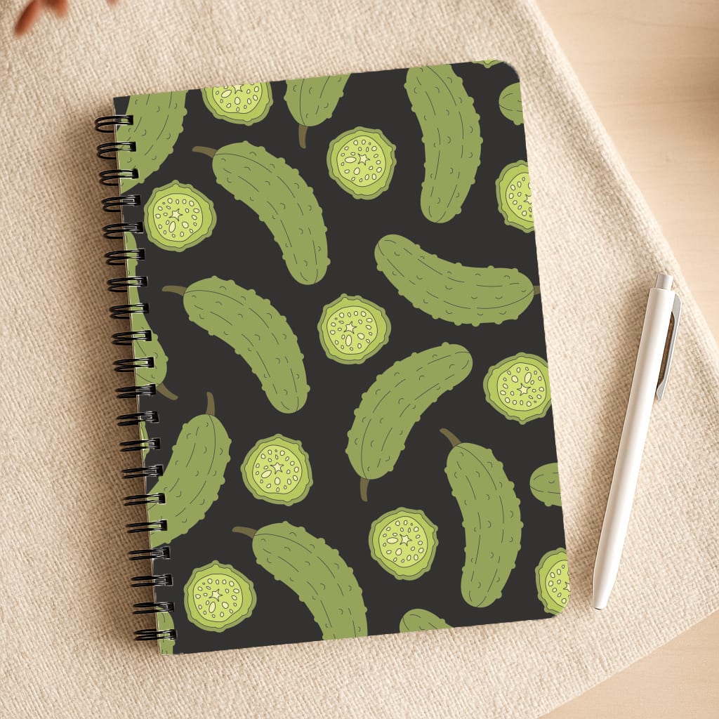 Pickle Assortment Pattern Notepad