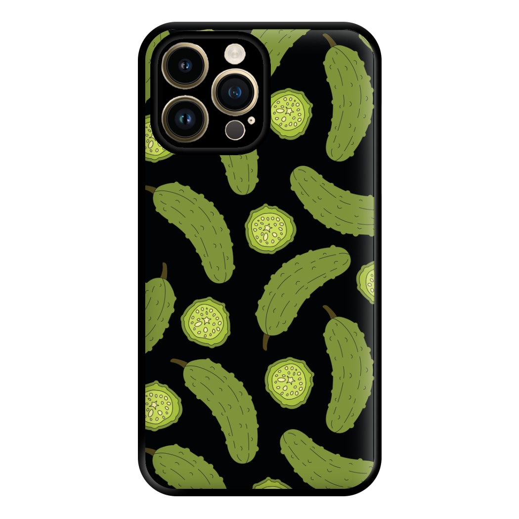 Pickle Assortment Pattern Phone Case for iPhone 14 Pro Max