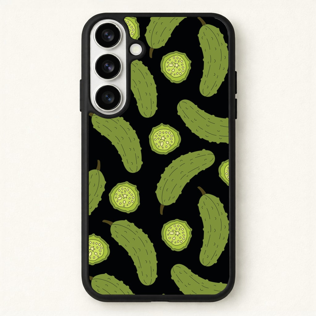 Pickle Assortment Pattern Phone Case for Galaxy S26