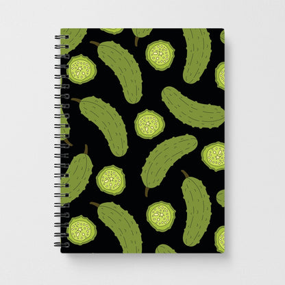 Pickle Assortment Pattern Notebook