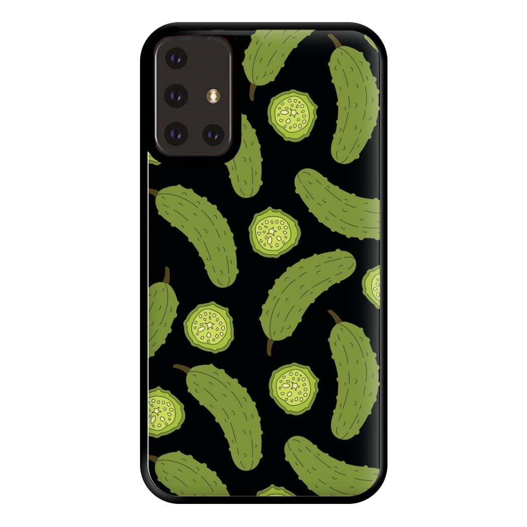 Pickle Assortment Pattern Phone Case for Galaxy A71