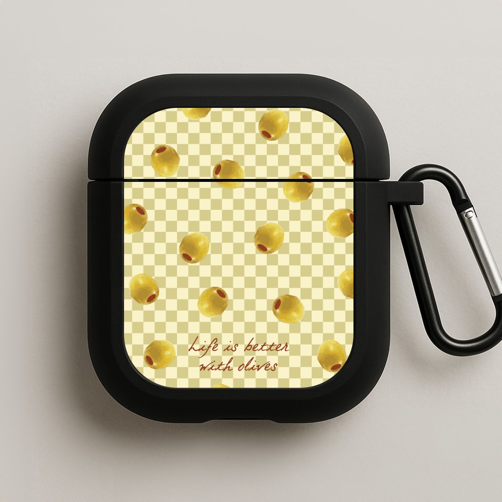 Life Is Better With Olives AirPods Case