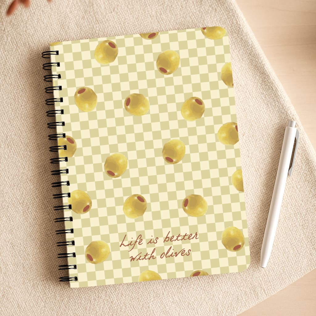 Life Is Better With Olives Notepad