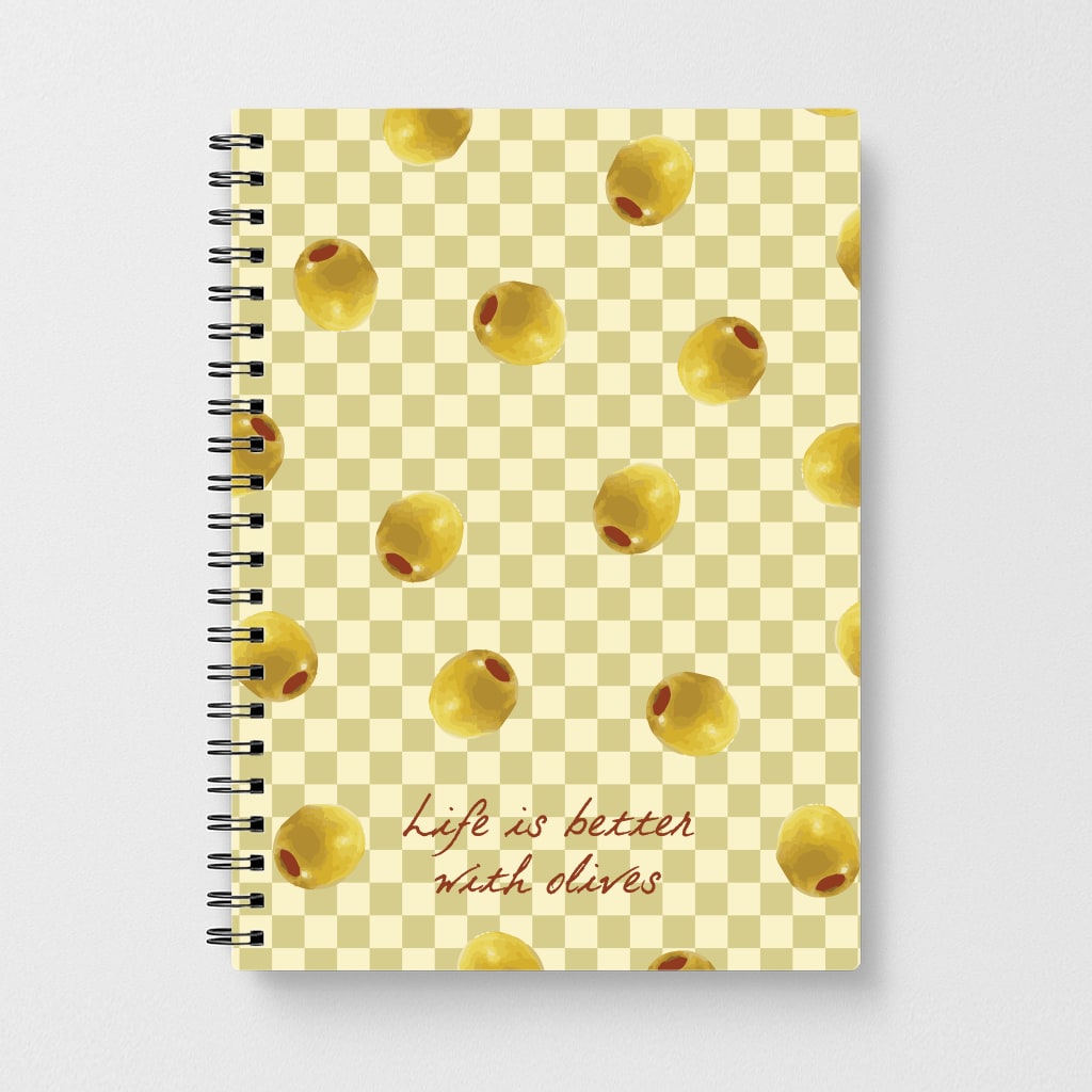 Life Is Better With Olives Notebook