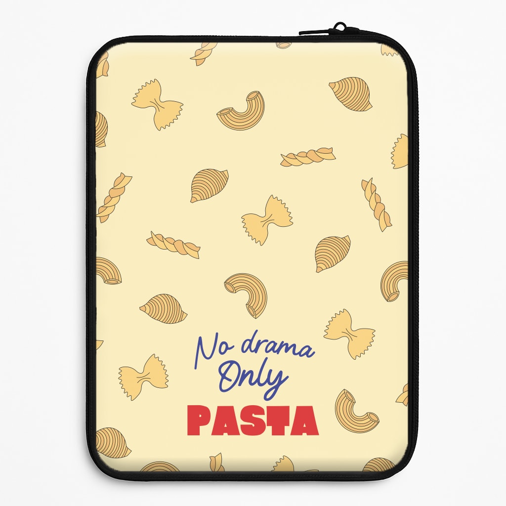 No Drama, Only Pasta Laptop Sleeve