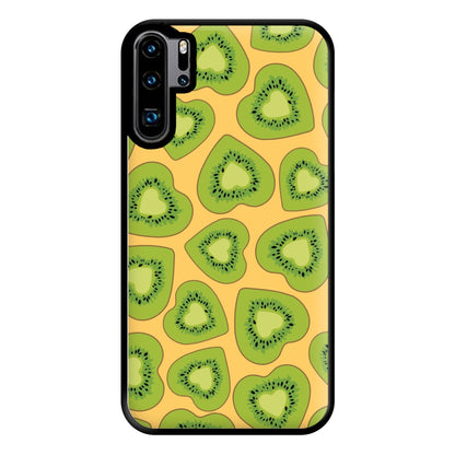 Kiwi Hearts Pattern Phone Case for Huawei P30 Pro