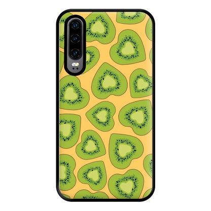 Kiwi Hearts Pattern Phone Case for Huawei P30