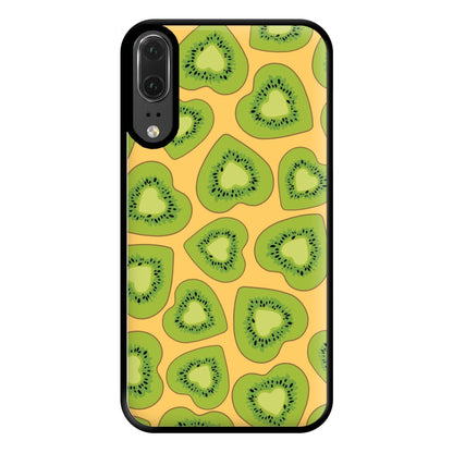 Kiwi Hearts Pattern Phone Case for Huawei P20