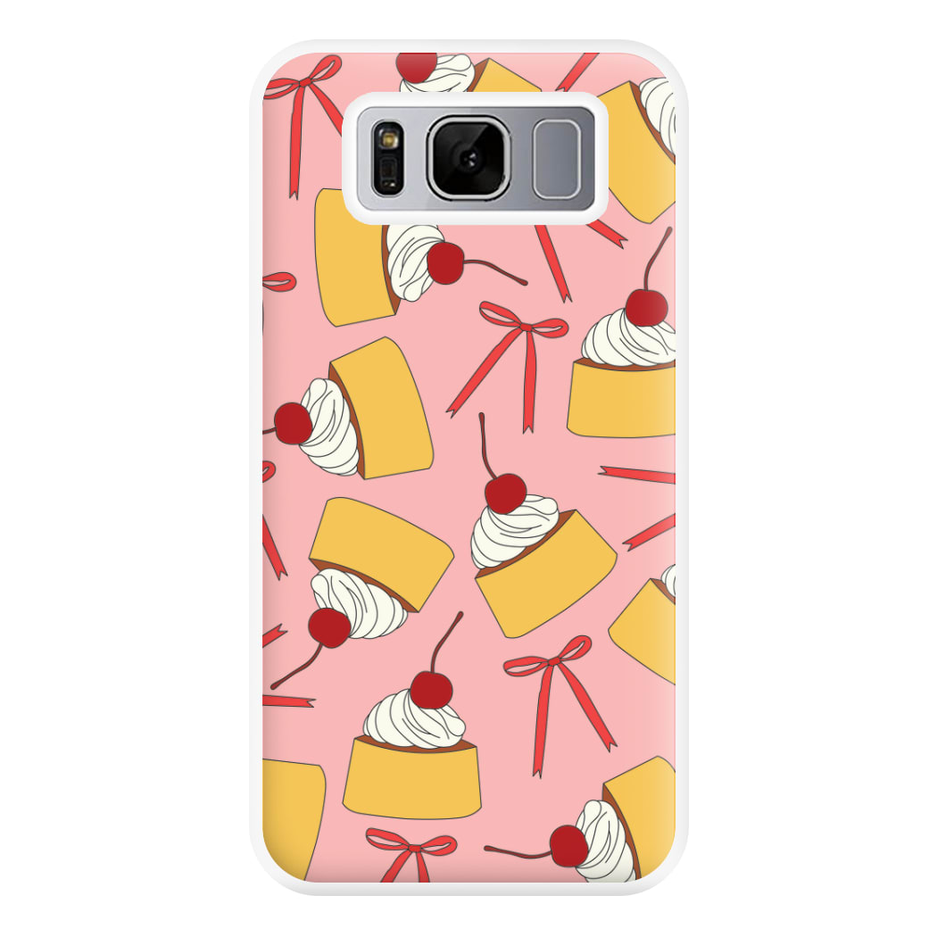 Coquette Bows And Pudding Pattern Phone Case for Galaxy S8 Plus