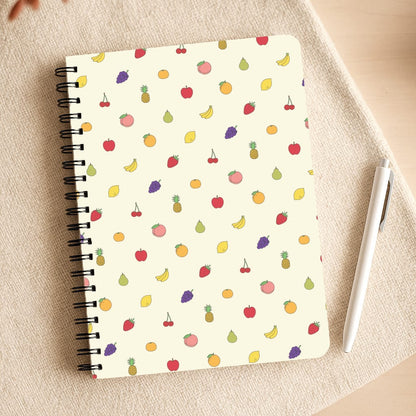 Miniature Fruits Pattern Notepad