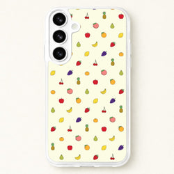 Miniature Fruits Pattern Phone Case for Galaxy S26
