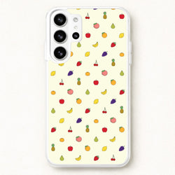 Miniature Fruits Pattern Phone Case for Galaxy S26 Ultra