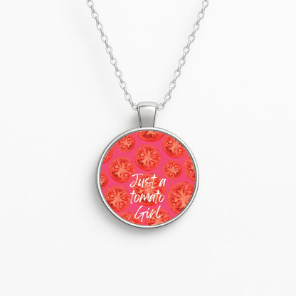 Just A Tomato Girl Necklace