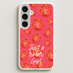 Just A Tomato Girl Phone Case for Galaxy S25FE
