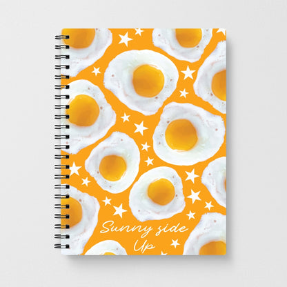 Sunny Side Up Egg Pattern Notebook