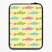 Colourful Cartoon Fish Pattern Laptop Sleeve 1