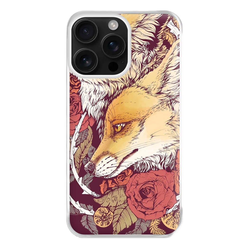 Red Fox Bloom Phone Case