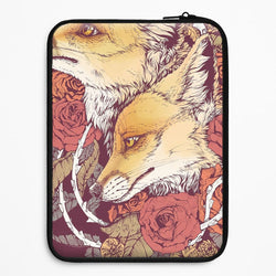 Red Fox Bloom Universal Laptop Sleeve