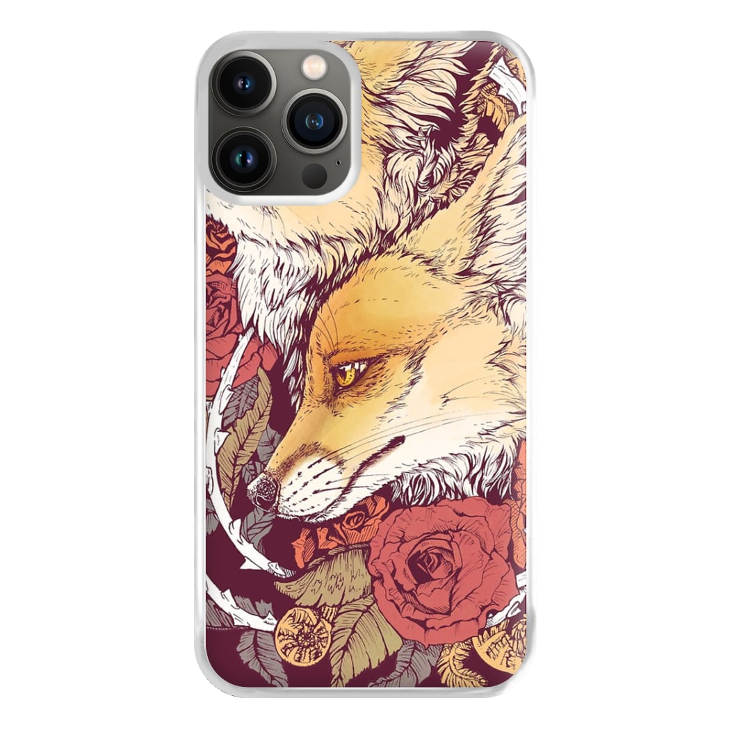 Red Fox Bloom Phone Case for iPhone 11 Pro Max