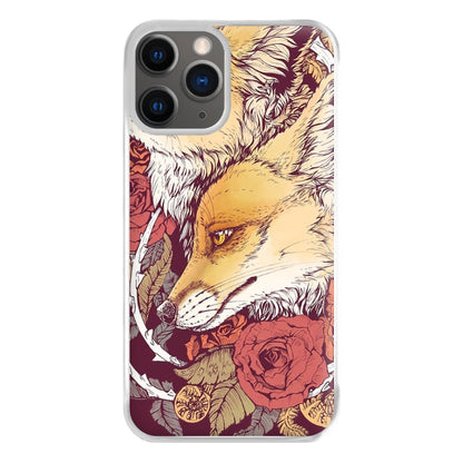 Red Fox Bloom Phone Case for iPhone 12 Pro Max