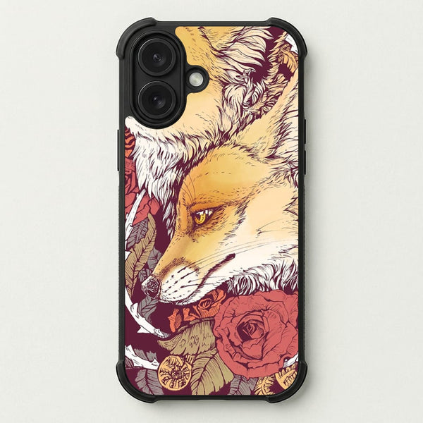 Red Fox Bloom Phone Case — Bumper case