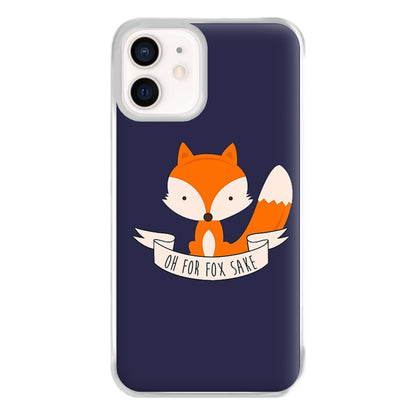 Oh For Fox Sake Phone Case for iPhone 13 Mini