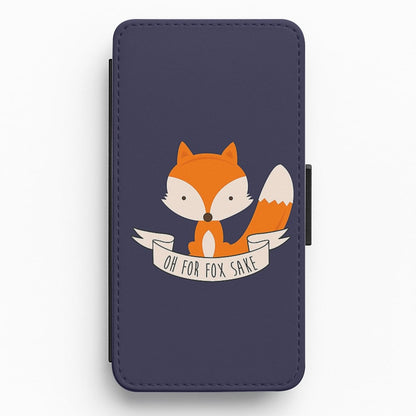 Oh For Fox Sake Flip / Wallet Phone Case
