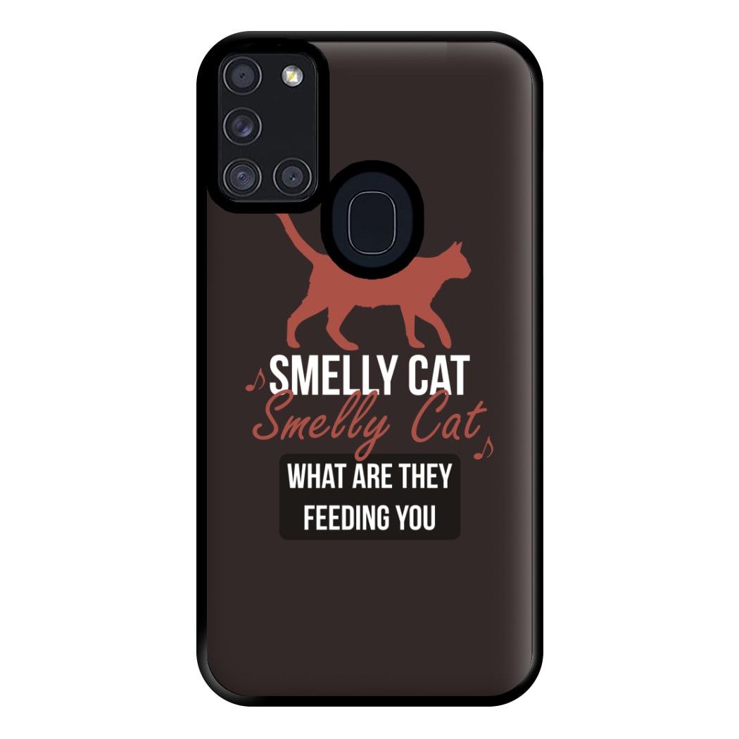 Smelly Cat Phone Case for Galaxy A21s