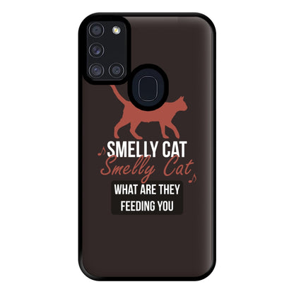 Smelly Cat Phone Case for Galaxy A21s