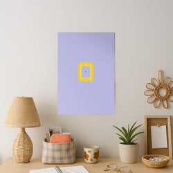 The Door Peephole Art Print