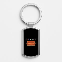 Pivot Silver Keyring