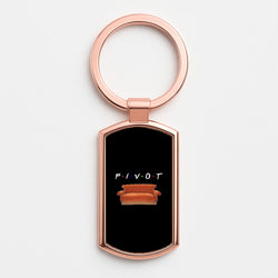 Pivot Rose Gold Keyring