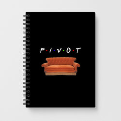 Pivot - Friends Notebook - Fun Cases