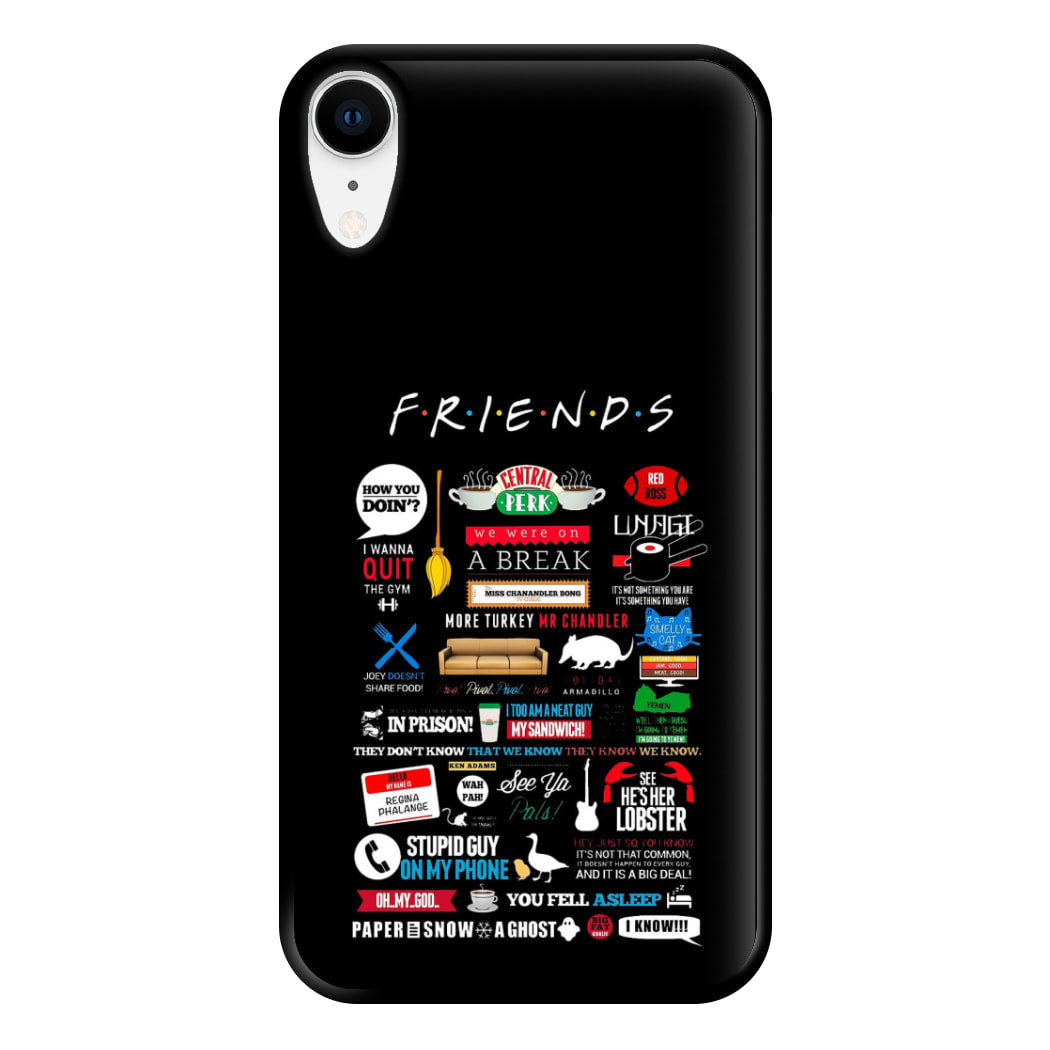 All The Quotes Phone Case for iPhone XR