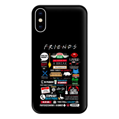 All The Quotes Phone Case for iPhone XS Max