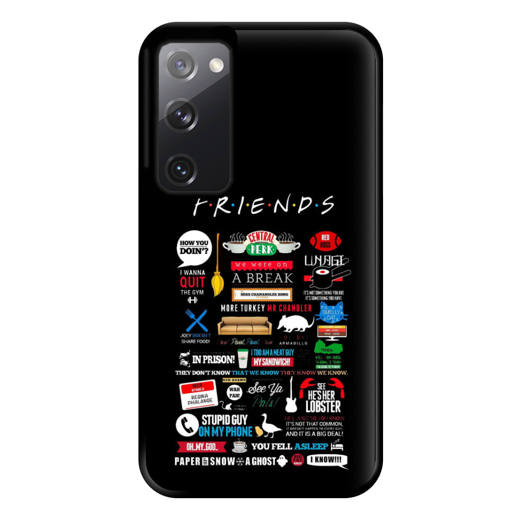 All The Quotes Phone Case for Galaxy S20FE