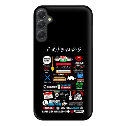 All The Quotes Phone Case for Galaxy A34