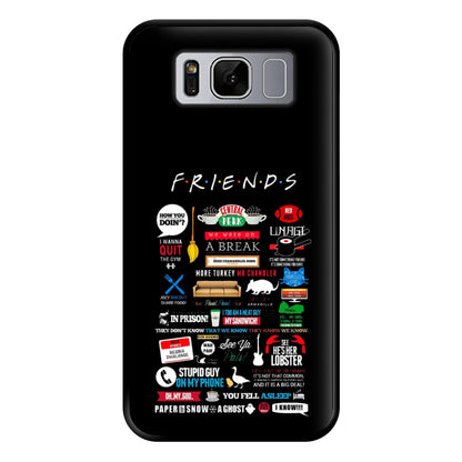 All The Quotes Phone Case for Galaxy S8 Plus