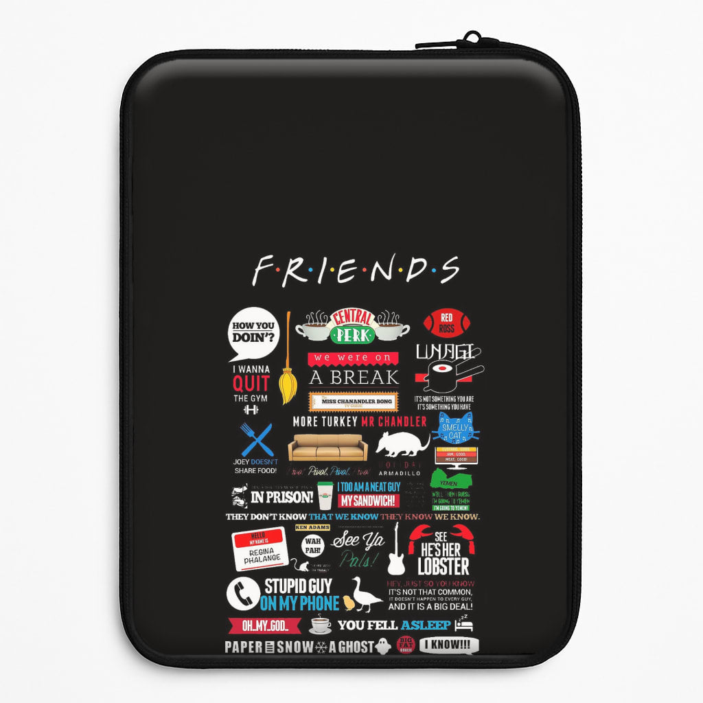 All The Quotes Laptop Sleeve